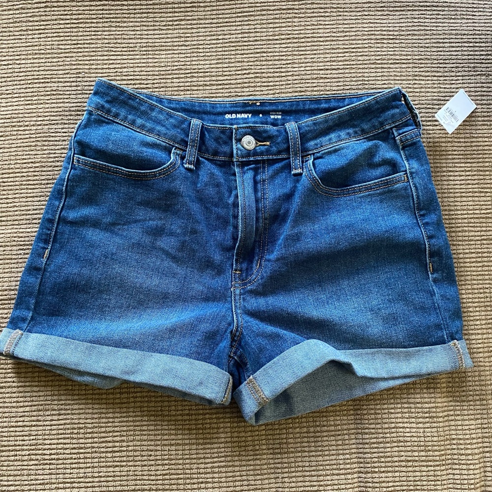 Old Navy Dark Blue Denim Shorts